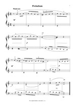 Náhled not [1] - Plhalová Libuše (*1938) - Deset klavírních skladeb pro I. cyklus ZUŠ