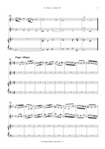 Náhled not [2] - Boyce William (1711 - 1779) - Sonata VII. (d moll)
