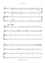 Náhled not [2] - Boyce William (1711 - 1779) - Sonata XI. (c moll)
