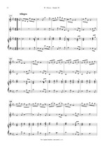 Náhled not [4] - Boyce William (1711 - 1779) - Sonata XI. (c moll)