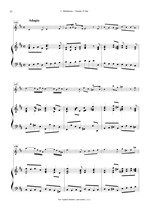 Náhled not [4] - Mattheson Johann (1681 - 1764) - Sonata in D major (Der brauchbare Virtuoso n. 1)