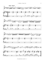 Náhled not [5] - Mattheson Johann (1681 - 1764) - Sonata in D major (Der brauchbare Virtuoso n. 4)