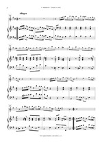 Náhled not [2] - Mattheson Johann (1681 - 1764) - Sonata in E minor (Der brauchbare Virtuoso n. 9)