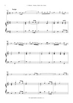 Náhled not [3] - Albinoni Tomaso (1671 - 1750) - Sonata a flauto solo e basso (Biblioteca Palatina 1)