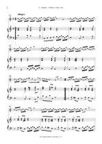 Náhled not [2] - Valentini Giuseppe (1681 - 1753) - Sinfonia a flauto solo e basso (Biblioteca Palatina 10)