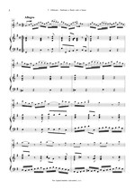 Náhled not [2] - Albinoni Tomaso (1671 - 1750) - Sinfonia a flauto solo e basso (Biblioteca Palatina 14)
