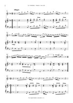 Náhled not [2] - Colombani Quirino (? - 1735) - Sonata a voce solo (Biblioteca Palatina 18)