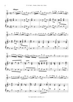 Náhled not [2] - Sarro Domenico Natale (1679 - 1744) - Sonata a flauto solo e basso (Biblioteca Palatina 23)