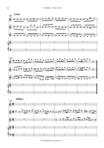 Náhled not [4] - Scarlatti Alessandro (1659 - 1725) - Sonata in A minor