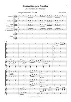 Náhled not [1] - Zapletal Petr (*1965) - Concertino pro Amálku (Concertino for Amelia)
