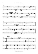 Náhled not [2] - Sammartini Giuseppe (1693 - 1750) - Sonata 6