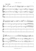 Náhled not [4] - Scarlatti Alessandro (1659 - 1725) - Sonata in A minor