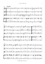 Náhled not [4] - Pez Johann Christoph (1664 - 1716) - Suite a moll