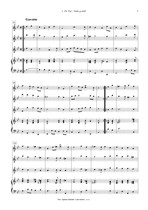 Náhled not [4] - Pez Johann Christoph (1664 - 1716) - Suite g moll (úprava)
