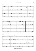 Náhled not [4] - Pez Johann Christoph (1664 - 1716) - Suite in G minor (arrangement)