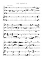 Náhled not [3] - Caldara Antonio (1670? - 1736) - Sinfonia a quattro h moll (č. 4)