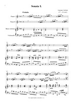 Náhled not [1] - Furloni Gaetano (17. - 18. stol.) - Sonata I. - úprava