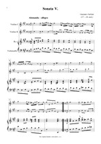 Náhled not [1] - Furloni Gaetano (17. - 18. stol.) - Sonata V.