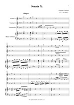 Náhled not [1] - Furloni Gaetano (17. - 18. stol.) - Sonata X.