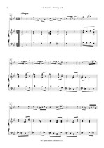 Náhled not [2] - Heinichen Johann David (1683 - 1729) - Sonata g moll