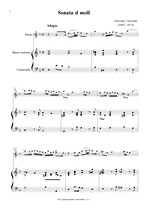 Náhled not [1] - Carissimi Giacomo (1605 - 1674) - Sonata d moll