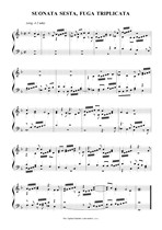 Náhled not [6] - Banchieri Adriano (1568 - 1634) - 6 sonát pro varhany