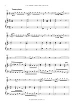 Náhled not [3] - Telemann Georg Philipp (1681 - 1767) - Sonata in E minor (TWV 41:e4)