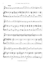 Náhled not [4] - Telemann Georg Philipp (1681 - 1767) - Sonata in E minor (TWV 41:e4)