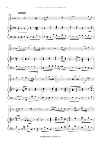 Náhled not [3] - Telemann Georg Philipp (1681 - 1767) - Sonata in C major (TWV 41:C4)