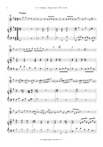 Náhled not [2] - Telemann Georg Philipp (1681 - 1767) - Sonata G dur (TWV 41:G8)