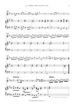 Náhled not [3] - Telemann Georg Philipp (1681 - 1767) - Sonata G dur (TWV 41:G8)