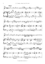Náhled not [4] - Telemann Georg Philipp (1681 - 1767) - Sonata G dur (TWV 41:G8)