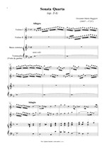 Náhled not [1] - Ruggieri Giovanni Maria (1665? - 1725?) - Sonata Quarta (op. 3/4)