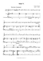 Náhled not [1] - Dieupart Charles (1667? - 1740?) - Suite V.