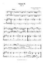 Náhled not [1] - Brivio Giuseppe Ferdinando (1700? - 1758?) - Sonata II. (op. 1/2)