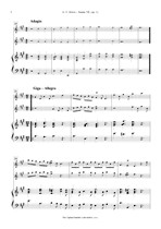 Náhled not [2] - Brivio Giuseppe Ferdinando (1700? - 1758?) - Sonata VII. (op. 1/7)