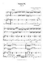 Náhled not [1] - Brivio Giuseppe Ferdinando (1700? - 1758?) - Sonata IX. (op. 1/9)