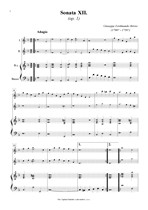 Náhled not [1] - Brivio Giuseppe Ferdinando (1700? - 1758?) - Sonata XII. (op. 1/12)