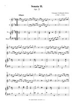 Náhled not [1] - Brivio Giuseppe Ferdinando (1700? - 1758?) - Sonata II. (op. 2/2)