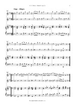 Náhled not [4] - Brivio Giuseppe Ferdinando (1700? - 1758?) - Sonata II. (op. 2/2)
