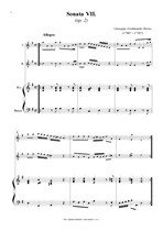 Náhled not [1] - Brivio Giuseppe Ferdinando (1700? - 1758?) - Sonata VII. (op. 2/7)