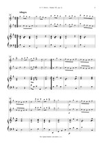 Náhled not [3] - Brivio Giuseppe Ferdinando (1700? - 1758?) - Sonata VII. (op. 2/7)