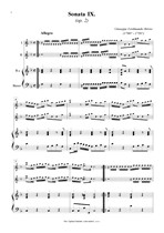 Náhled not [1] - Brivio Giuseppe Ferdinando (1700? - 1758?) - Sonata IX. (op. 2/9)