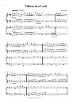 Náhled not [6] - Luklová Jaroslava (*1936) - Vánoční koledy II. pro klavír čtyřručně