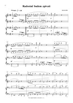 Náhled not [7] - Luklová Jaroslava (*1936) - Vánoční koledy II. pro klavír čtyřručně