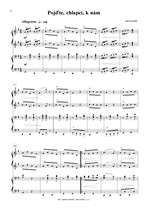Náhled not [8] - Luklová Jaroslava (*1936) - Vánoční koledy II. pro klavír čtyřručně