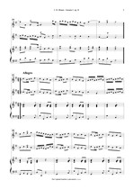 Náhled not [2] - Braun Jean Daniel (? - 1740) - Sonata I. op. 8/1