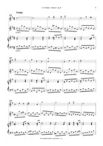 Náhled not [3] - Braun Jean Daniel (? - 1740) - Sonata I. op. 8/1
