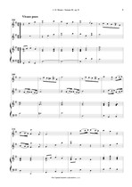 Náhled not [3] - Braun Jean Daniel (? - 1740) - Sonata III. op. 8/3