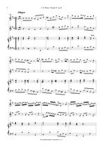 Náhled not [2] - Braun Jean Daniel (? - 1740) - Sonata IV. op. 8/4